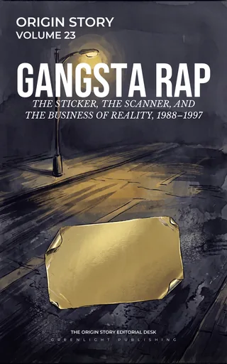 Cover of GANGSTA RAP, volume 23 of Origin Story