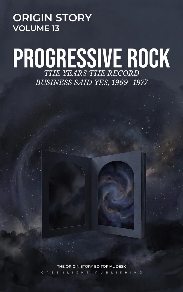 Cover of PROGRESSIVE ROCK, volume 13 of Origin Story